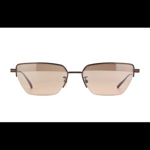Bottega Veneta 57mm Rectangular Sunglasses